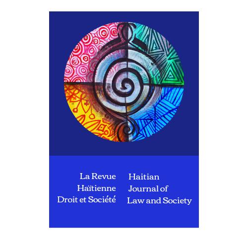 Couverture — Revue haïtienne Droit et Société